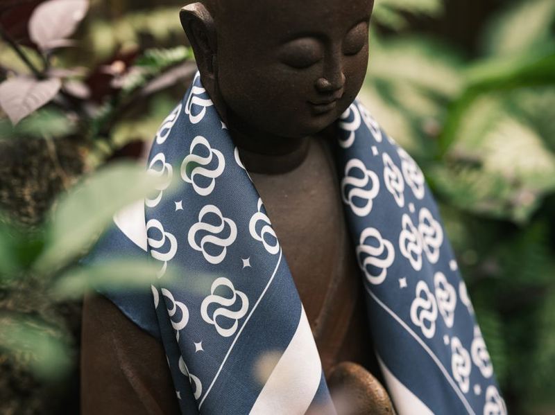 Terracotta Linen Scarf